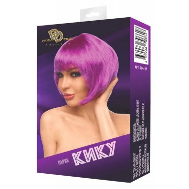 Фиолетовый парик Кику фото 3