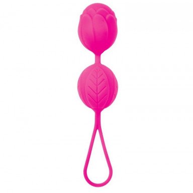 Розовые вагинальные шарики с петелькой для извлечения, фото
