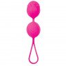 Розовые вагинальные шарики с петелькой для извлечения, фото