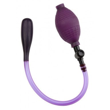 Фиолетовый анальный стимулятор с функцией расширения Anal Balloon, фото