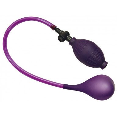 Фиолетовый анальный стимулятор с функцией расширения Anal Balloon фото 2