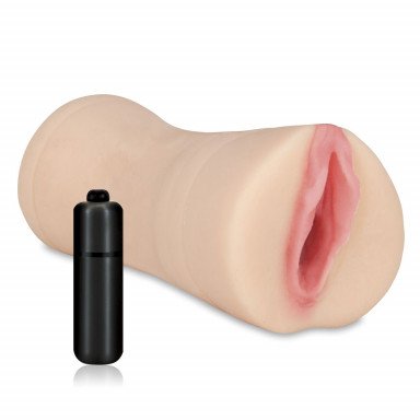 Мастурбатор-вагина с вибропулей VIBRATING PUSSY, фото