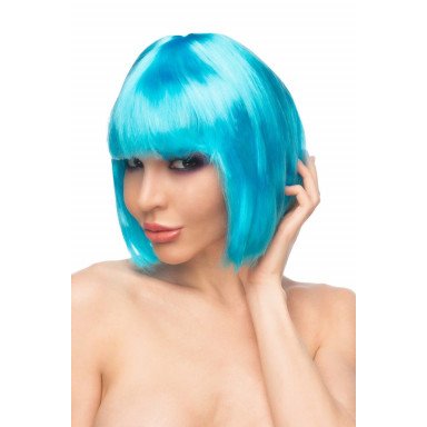 Голубой парик Сора фото 2