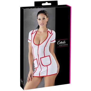 Сексуальное платье медсестры на молнии фото 2