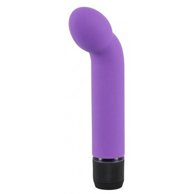 Фиолетовый вибростимулятор унисекс G+P Spot Lover - 16 см., фото