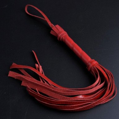 Красная мини-плеть - 40 см., фото