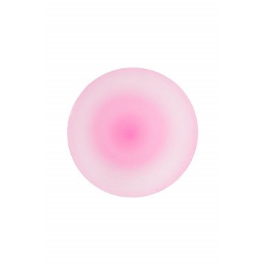 Розовая, светящаяся в темноте анальная втулка John Glow - 12,5 см. фото 4