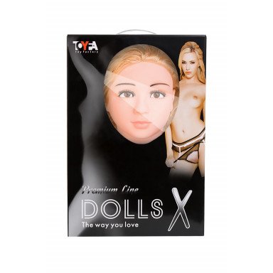 Надувная секс-кукла ARIANNA с реалистичной головой и конечностями фото 4