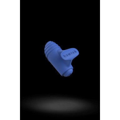 Синий вибростимулятор на пальчик Bteased Basic Finger Vibrator фото 2