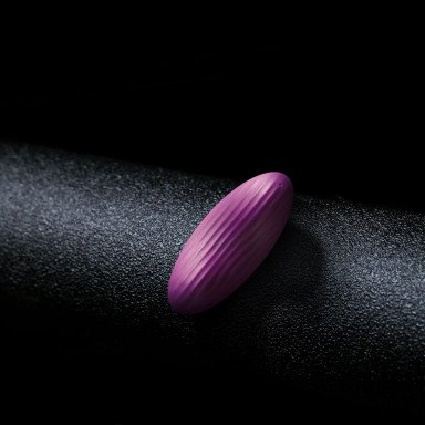 Фиолетовый клиторальный стимулятор Edeny с управлением через приложение фото 4