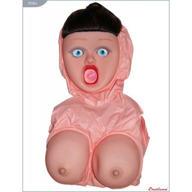 Надувная кукла «Брюнетка» с большой грудью фото 5