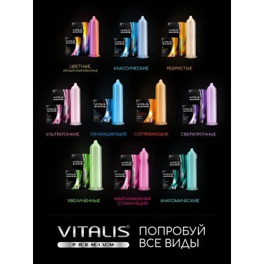 Презервативы Vitalis Premium Mix - 15 шт. фото 2