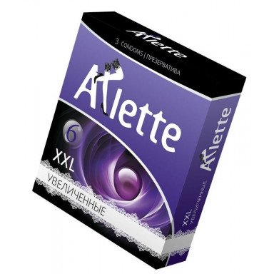 Презервативы Arlette XXL увеличенного размера - 3 шт., фото