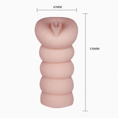 Мастурбатор-вагина 3D с эффектом смазки фото 3