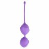 Фиолетовые вагинальные шарики Jiggle Mouse, фото