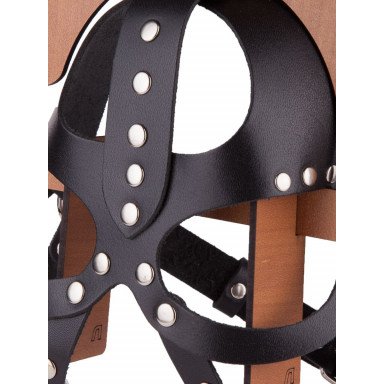 Кожаная маска-шлем Лектор фото 3