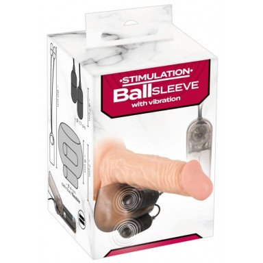 Вибратор для яичек Ball Sleeve with Vibration фото 5
