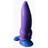 Фиолетовый фаллоимитатор Зорг small - 21 см., фото