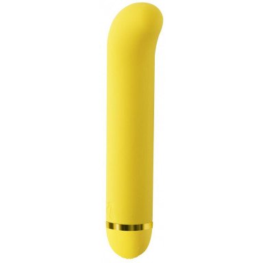 Желтый вибратор Fantasy Nessie - 18 см., фото