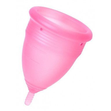 Розовая менструальная чаша - размер S, фото