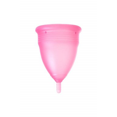 Розовая менструальная чаша - размер S фото 2