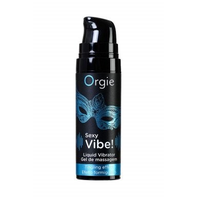 Гель для массажа ORGIE Sexy Vibe Liquid Vibrator с эффектом вибрации - 15 мл. фото 3
