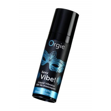 Гель для массажа ORGIE Sexy Vibe Liquid Vibrator с эффектом вибрации - 15 мл. фото 4