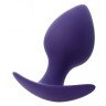 Фиолетовая анальная втулка Glob - 8 см., фото