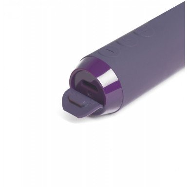 Фиолетовый мини-вибратор G-Spot Bullet - 11,4 см. фото 7