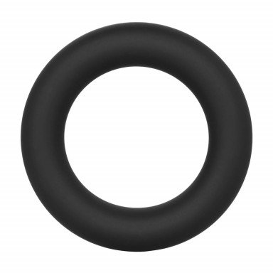 Черное эрекционное кольцо Link Up Ultra-Soft Verge, фото