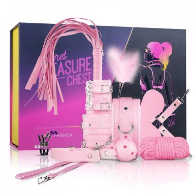 Розовый эротический набор Pink Pleasure, фото