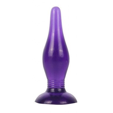 Фиолетовая анальная втулка - 15 см., фото