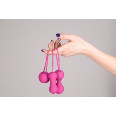 Набор розовых вагинальных шариков Je Joue Ami фото 5
