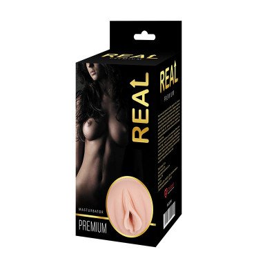 Реалистичный односторонний мастурбатор-вагина Real Women Dual Layer с двойной структурой фото 6
