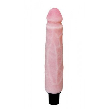 Вибратор Realistic Cock Vibe телесного цвета - 25,5 см., фото