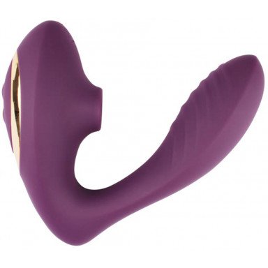 Фиолетовый вибростимулятор Double Orgasm, фото