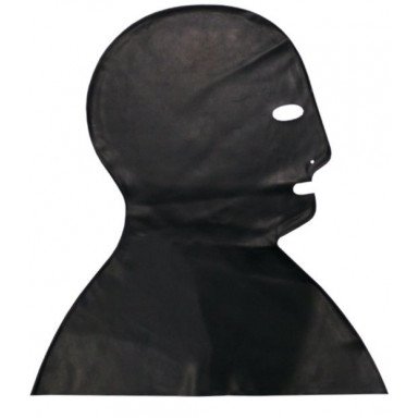 Латексная маска-шлем Executioner с прорезями, L, черный, фото