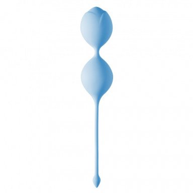 Голубые вагинальные шарики Fleur-de-lisa фото 3