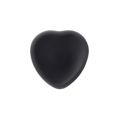 Черный фаллос на присоске Silicone Bendable Dildo L - 19 см. фото 6