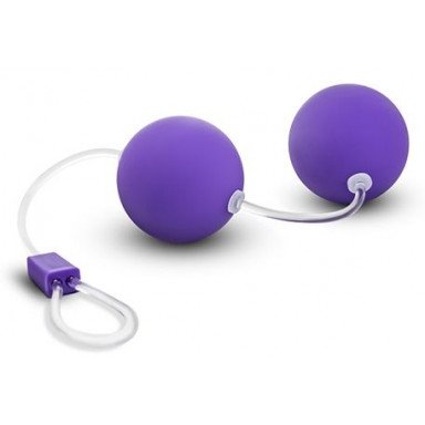 Фиолетовые вагинальные шарики Bonne Beads, фото