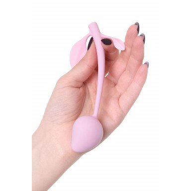Розовый вагинальный шарик BERRY фото 4