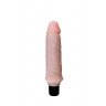 Вибратор телесного цвета Realistic Cock Vibe - 15,5 см., фото