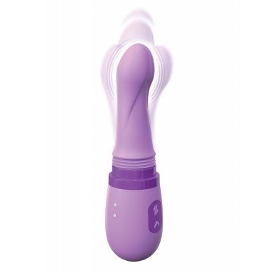 Фиолетовый вибростимулятор Her Personal Sex Machine - 21,3 см. фото 3