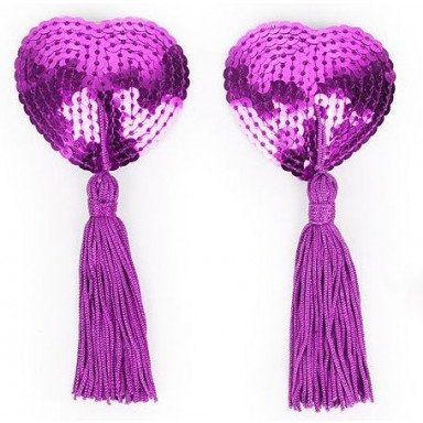 Фиолетовые пэстисы с кисточками, фото