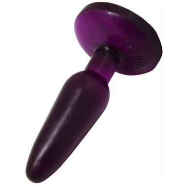Фиолетовая анальная пробка HONEY DOLLS - 16 см. фото 4