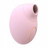 Розовый клиторальный вакуум-волновой массажер Irresistible Seductive, фото