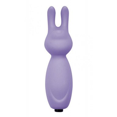 Фиолетовый мини-вибратор с ушками Emotions Funny Bunny Lavender фото 2