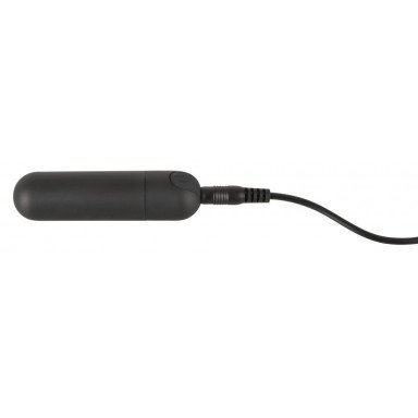 Черная анальная вибропробка с пультом ДУ Remote controlled Butt Plug - 13 см. фото 5