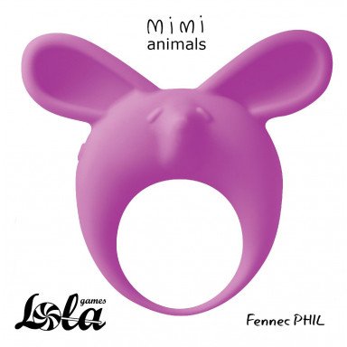 Фиолетовое эрекционное кольцо Fennec Phil фото 2