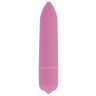 Розовая удлинённая вибропуля Power Bullet Pink - 8,3 см., фото